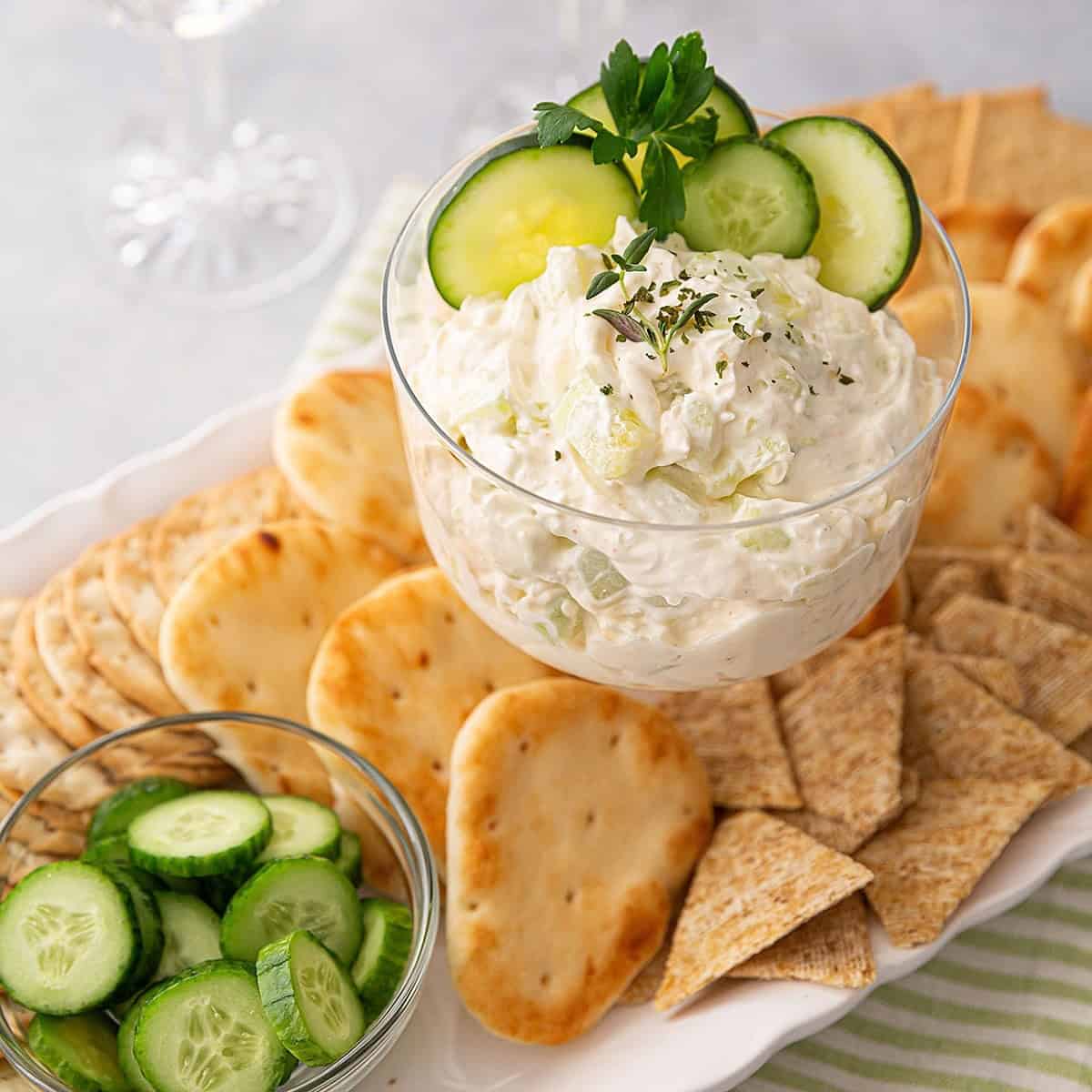 Cucumber Cream Cheese Dip
