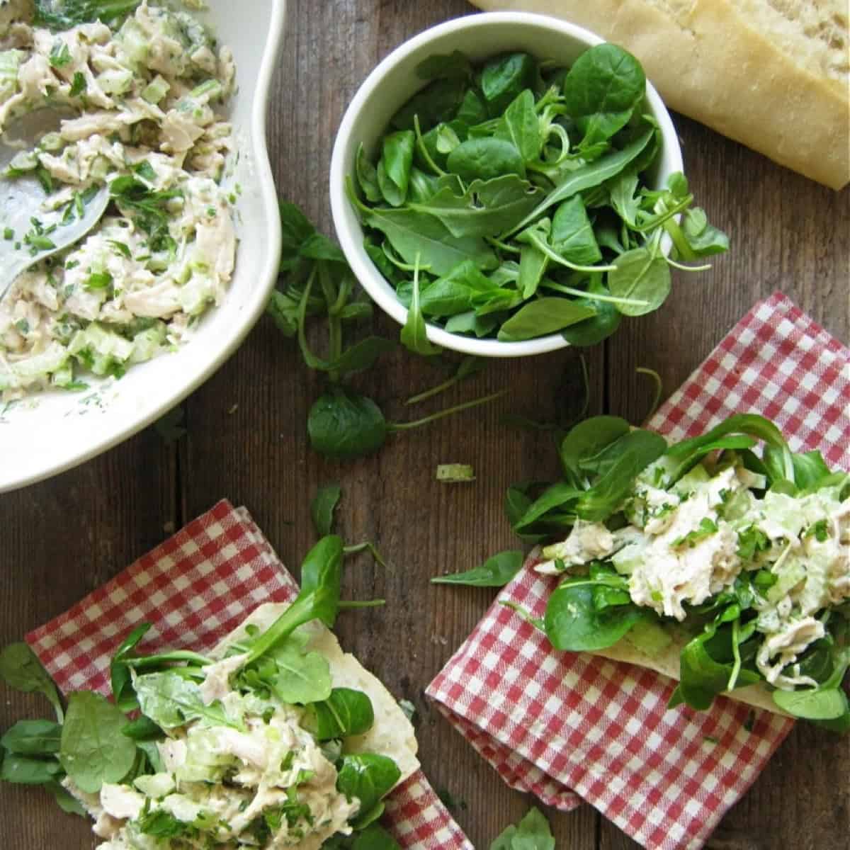 Easy Chicken Salad Sandwiches