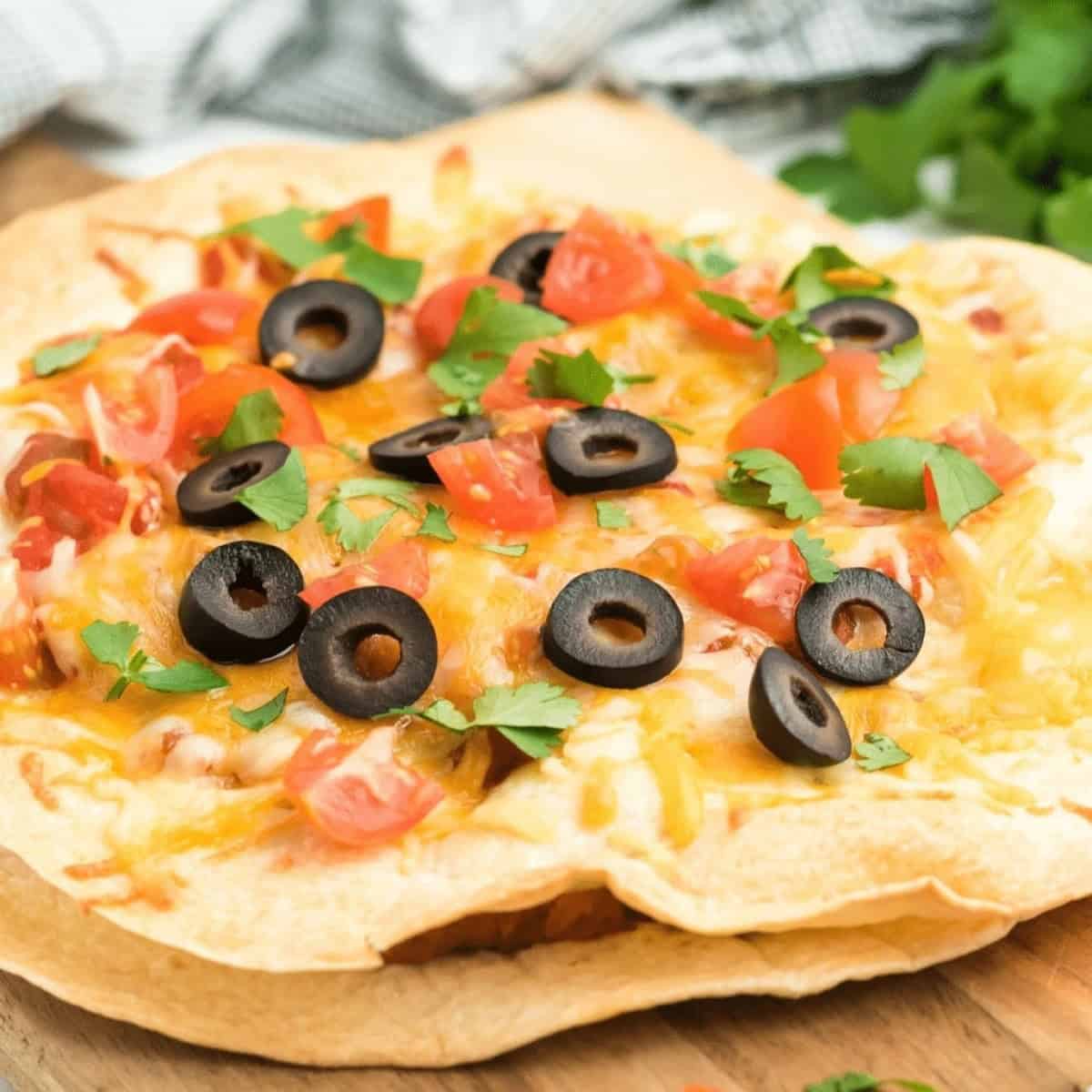Easy Mexican Pizza