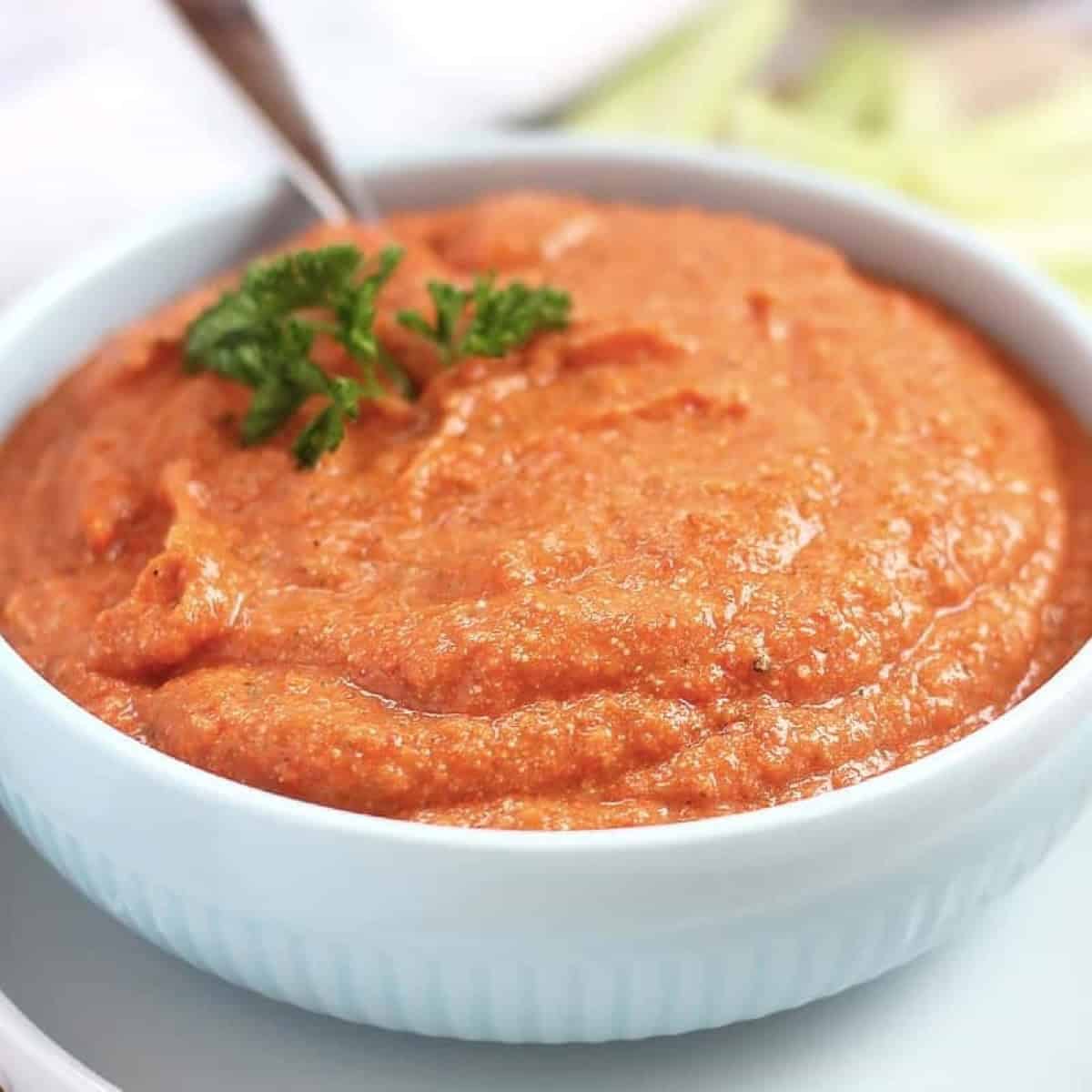 Feta Dip With Roasted Red Peppers And Sun Dried Tomatoes