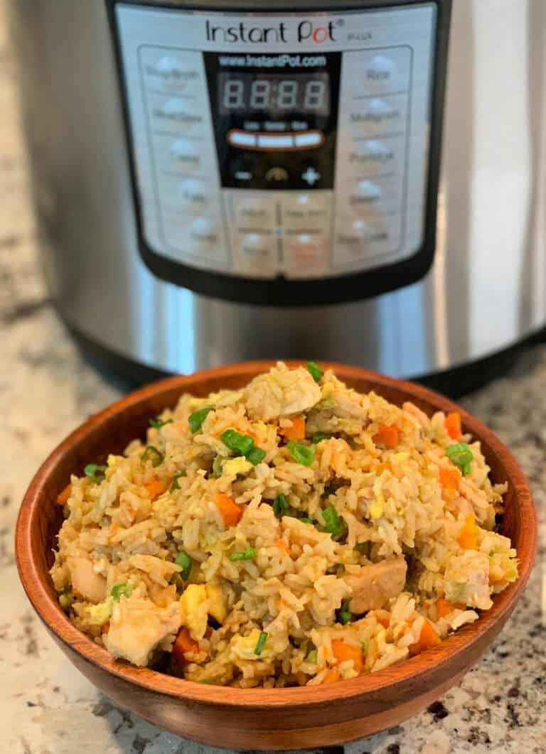 Instant Pot Chicken Fried Rice