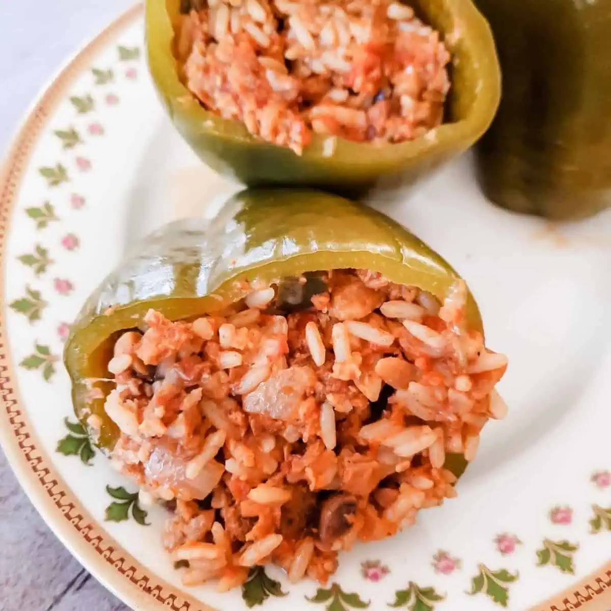 Instant Pot Vegetarian Stuffed Peppers