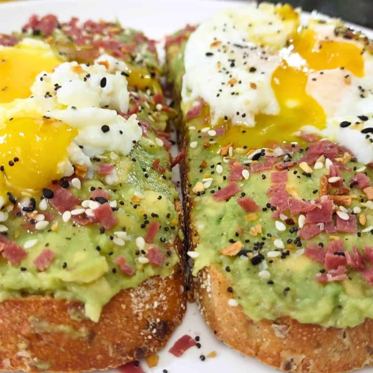 Irresistible Air Fryer Avocado Toast