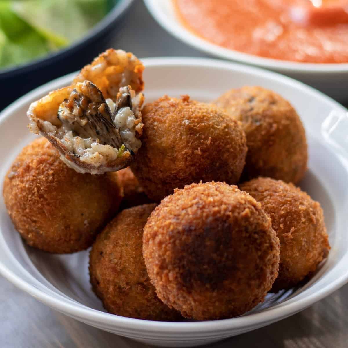 Italian Rice Balls Arancini 