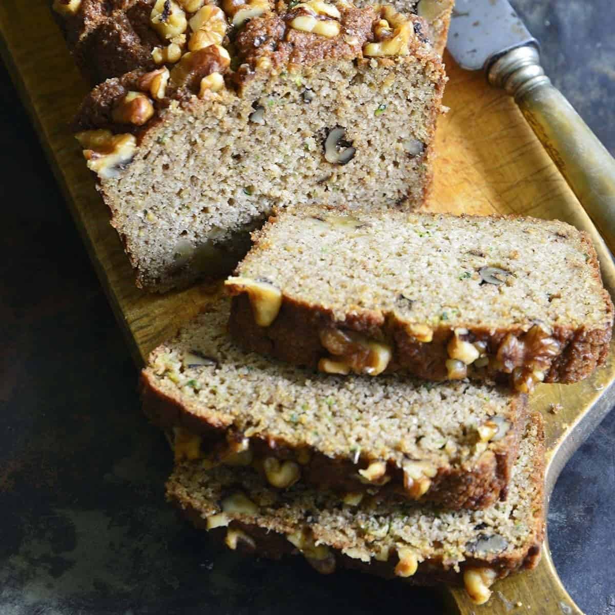 Low Carb Zucchini Bread Recipe