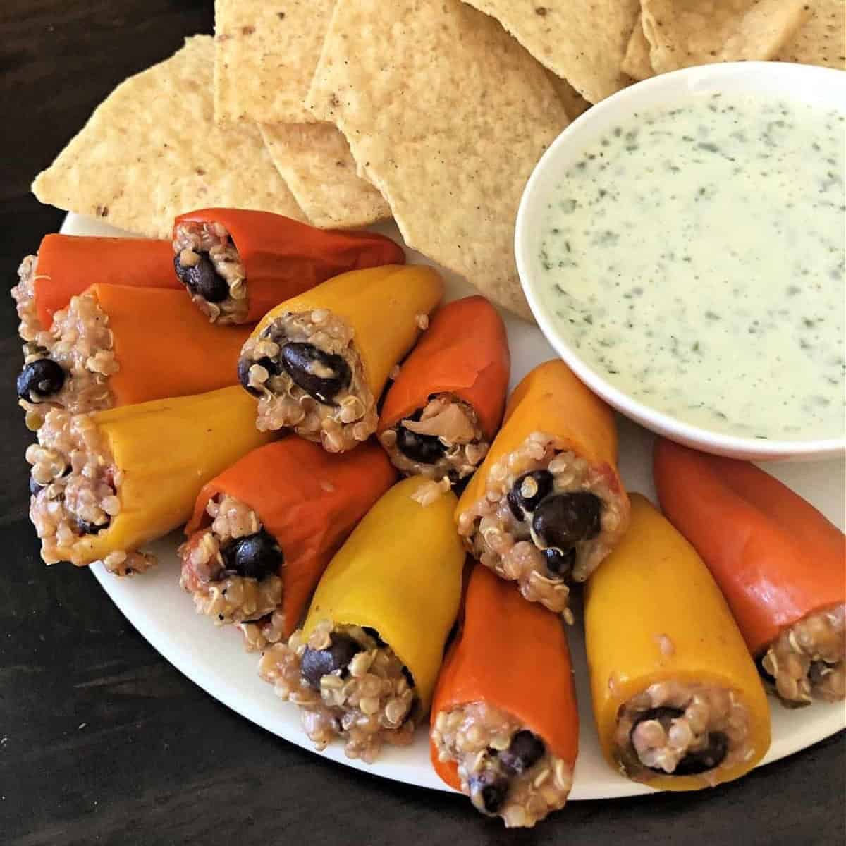 Mini Bell Pepper Poppers