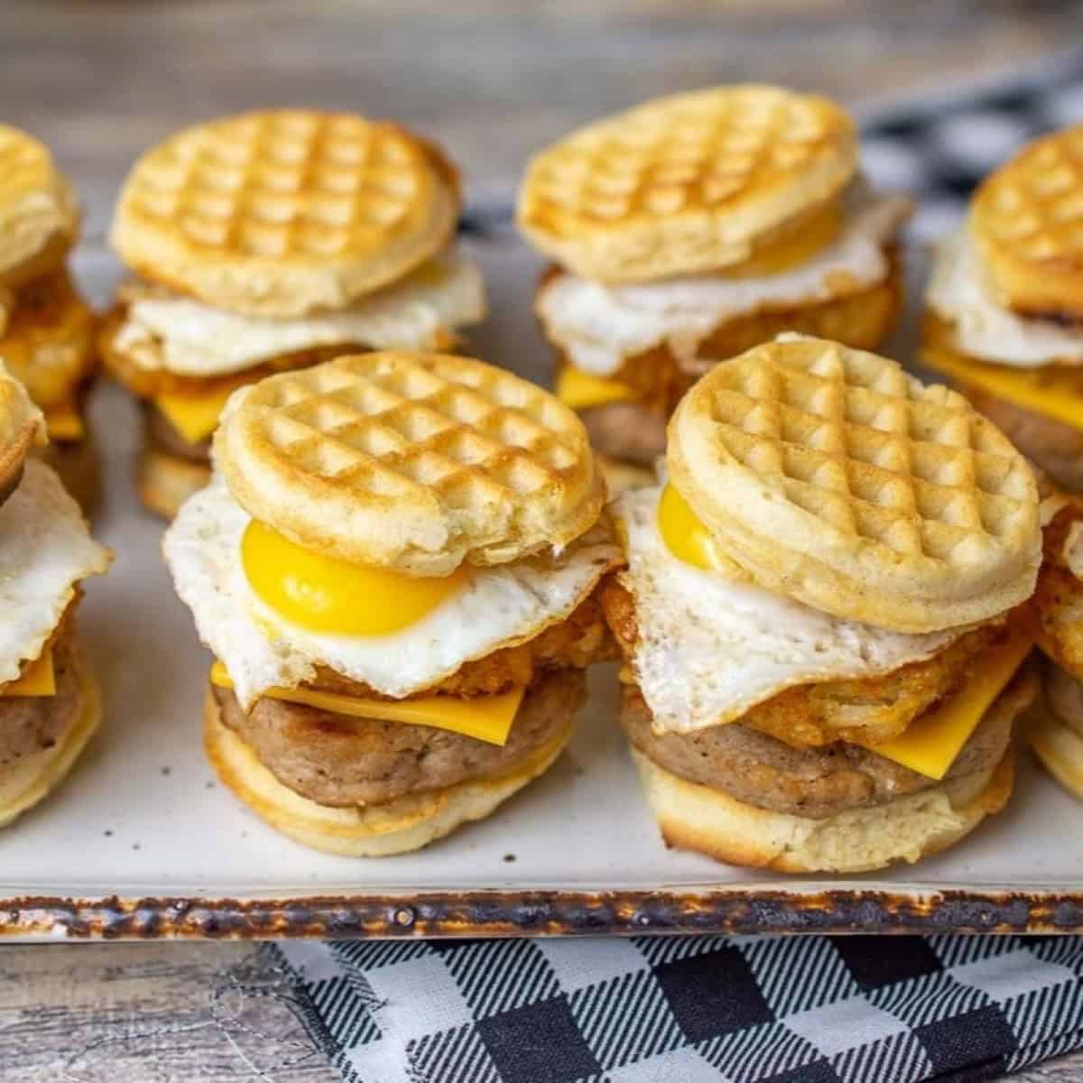 Mini Breakfast Sandwiches