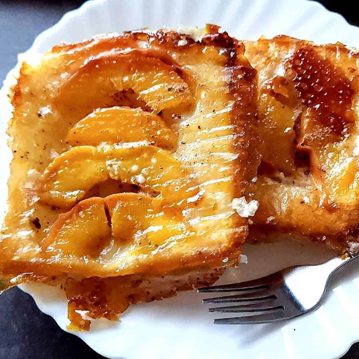 Peach Puff Pastry