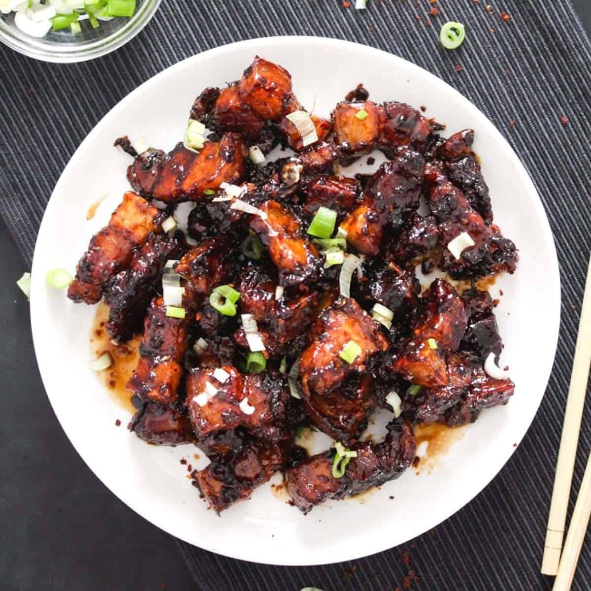 Quick Pork Belly Bites