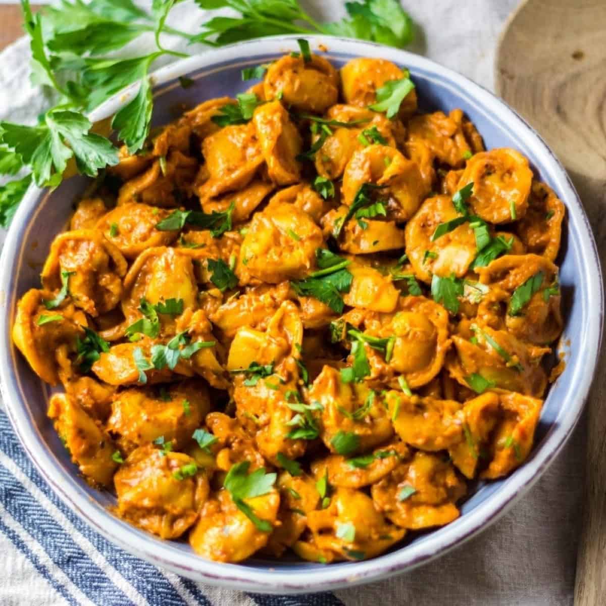 Roasted Red Pepper Tortellini