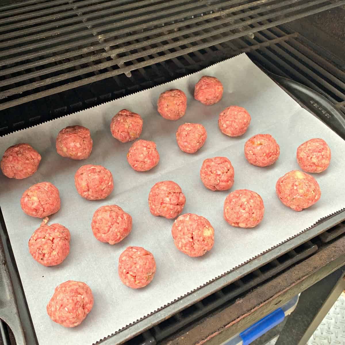Smoked Italian Meatballs