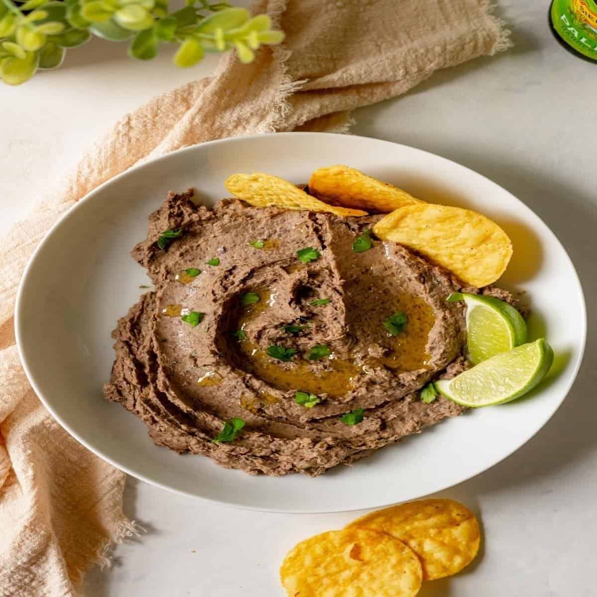 Spicy Avocado Black Bean Dip