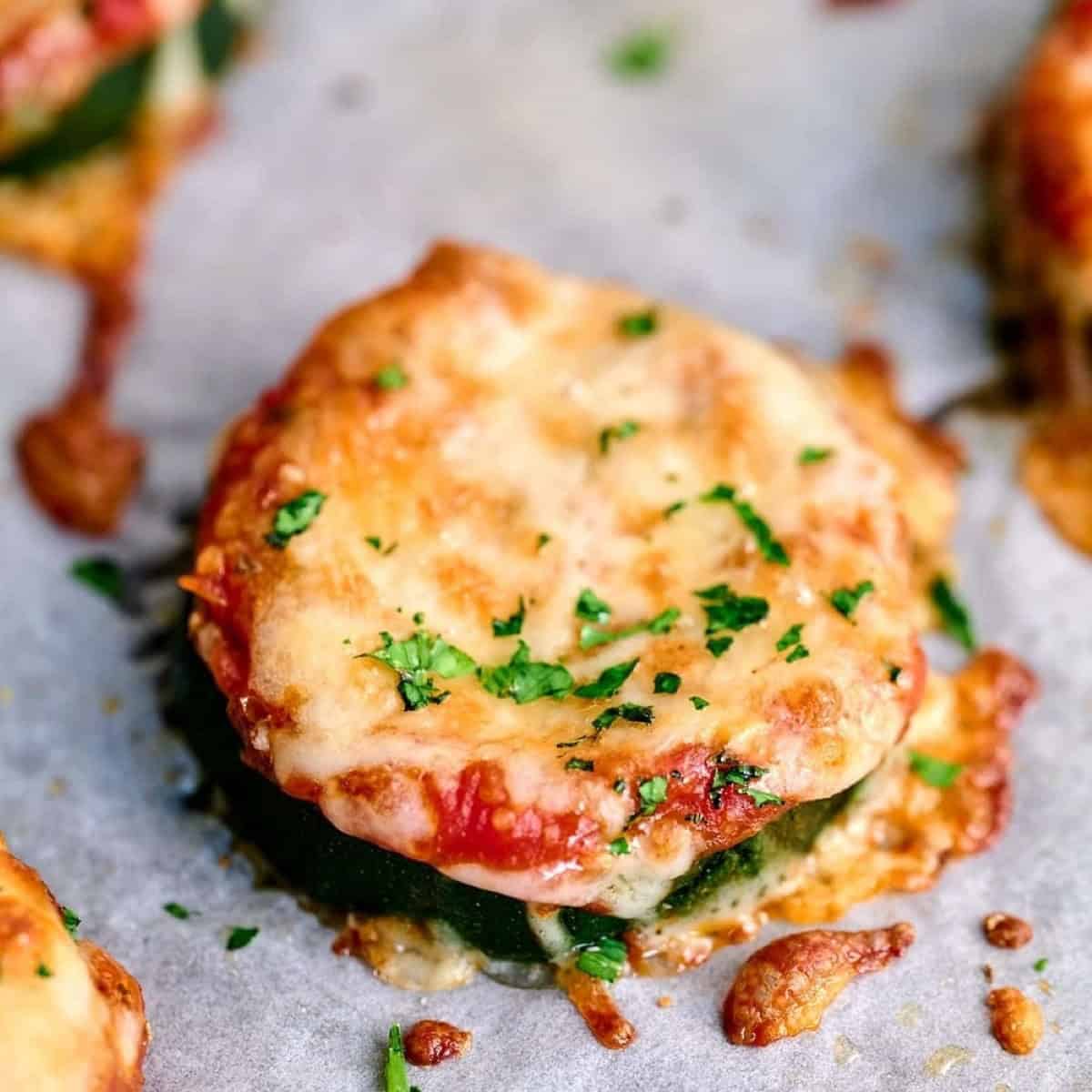 Zucchini Pizza Bites