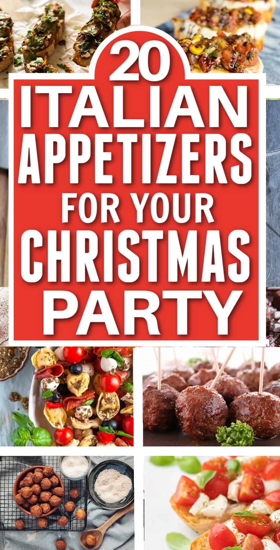 italian appetizers for your christmas party