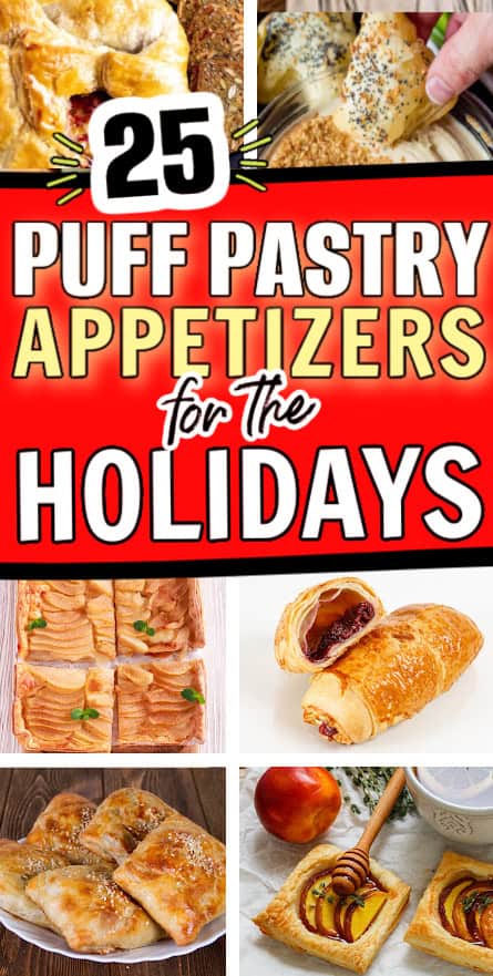 puff pastry appetizers for the holidays