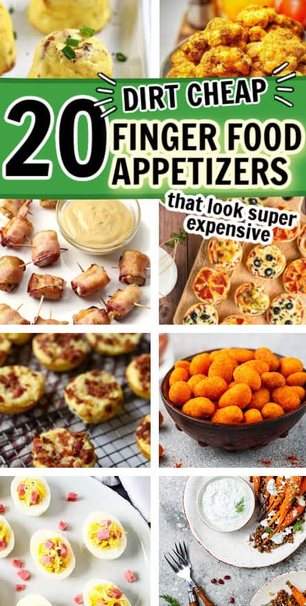 cheap finger food appetizers