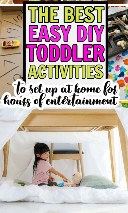 easy diy toddler activities to play indoors