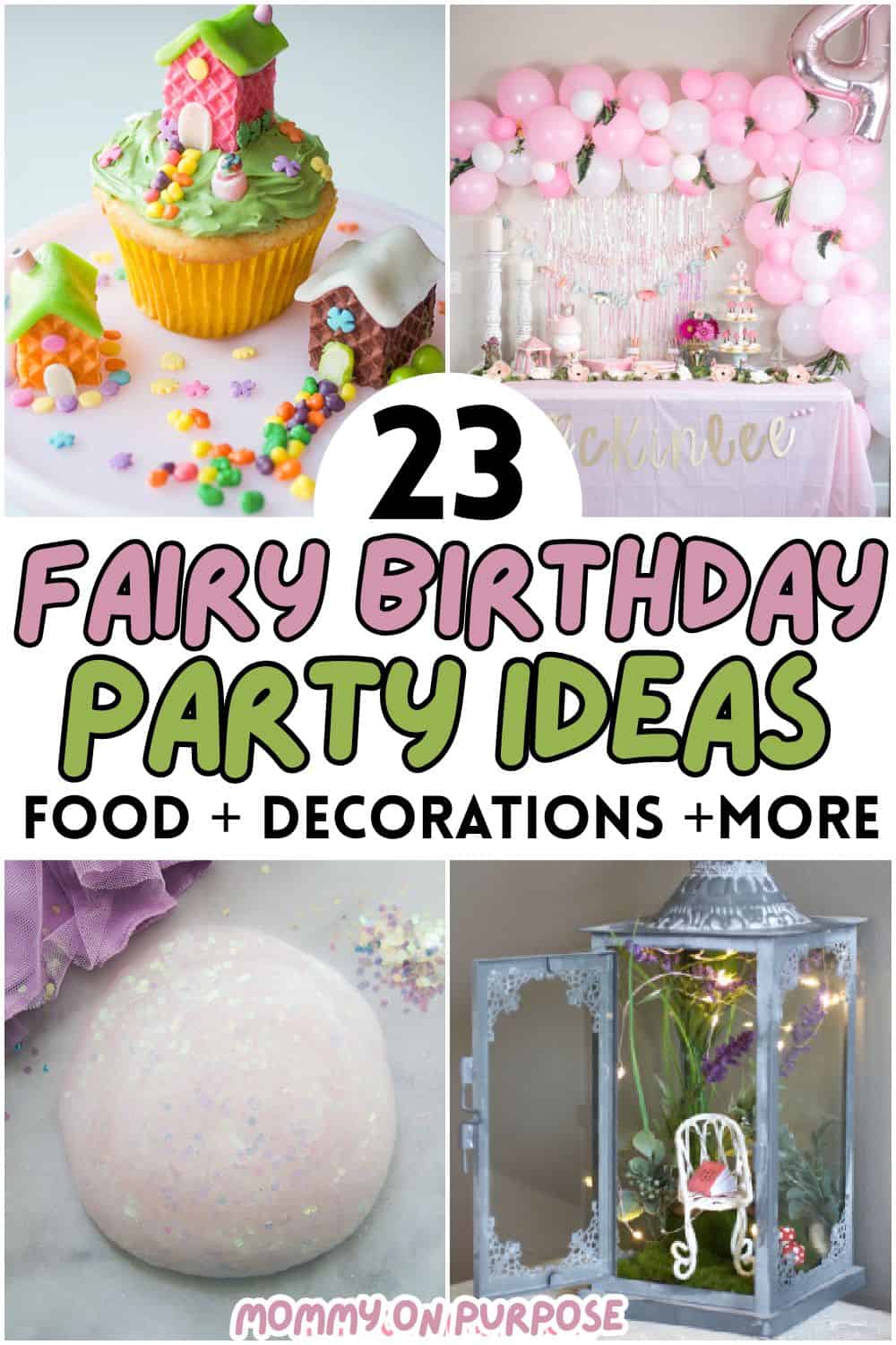 fairy birthday party ideas