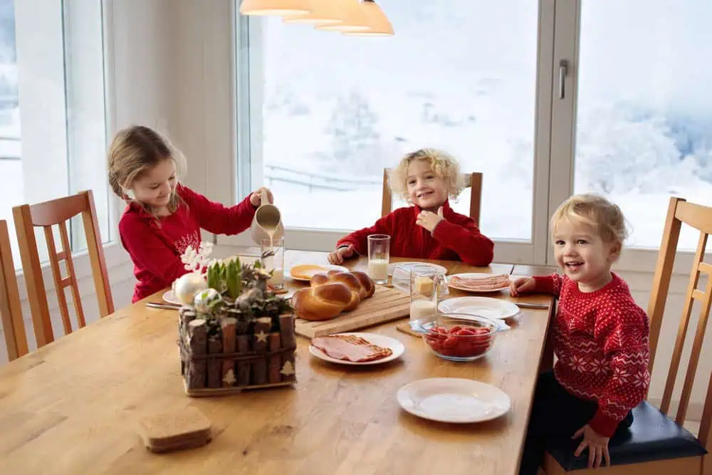 christmas morning traditions for families with kids