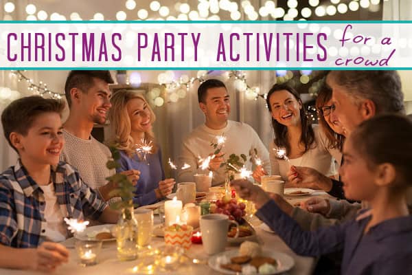 christmas party activities for a large group