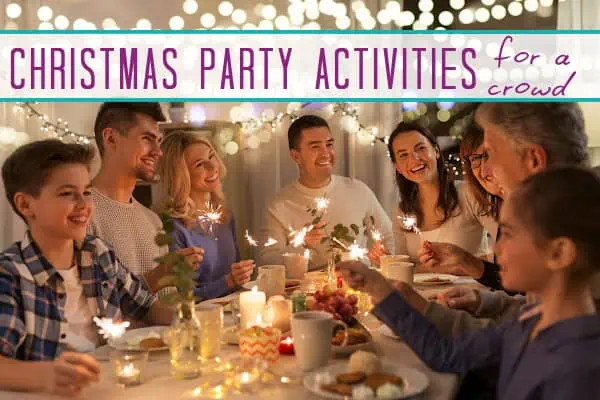 christmas party activities for a large group