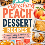 peach dessert recipes